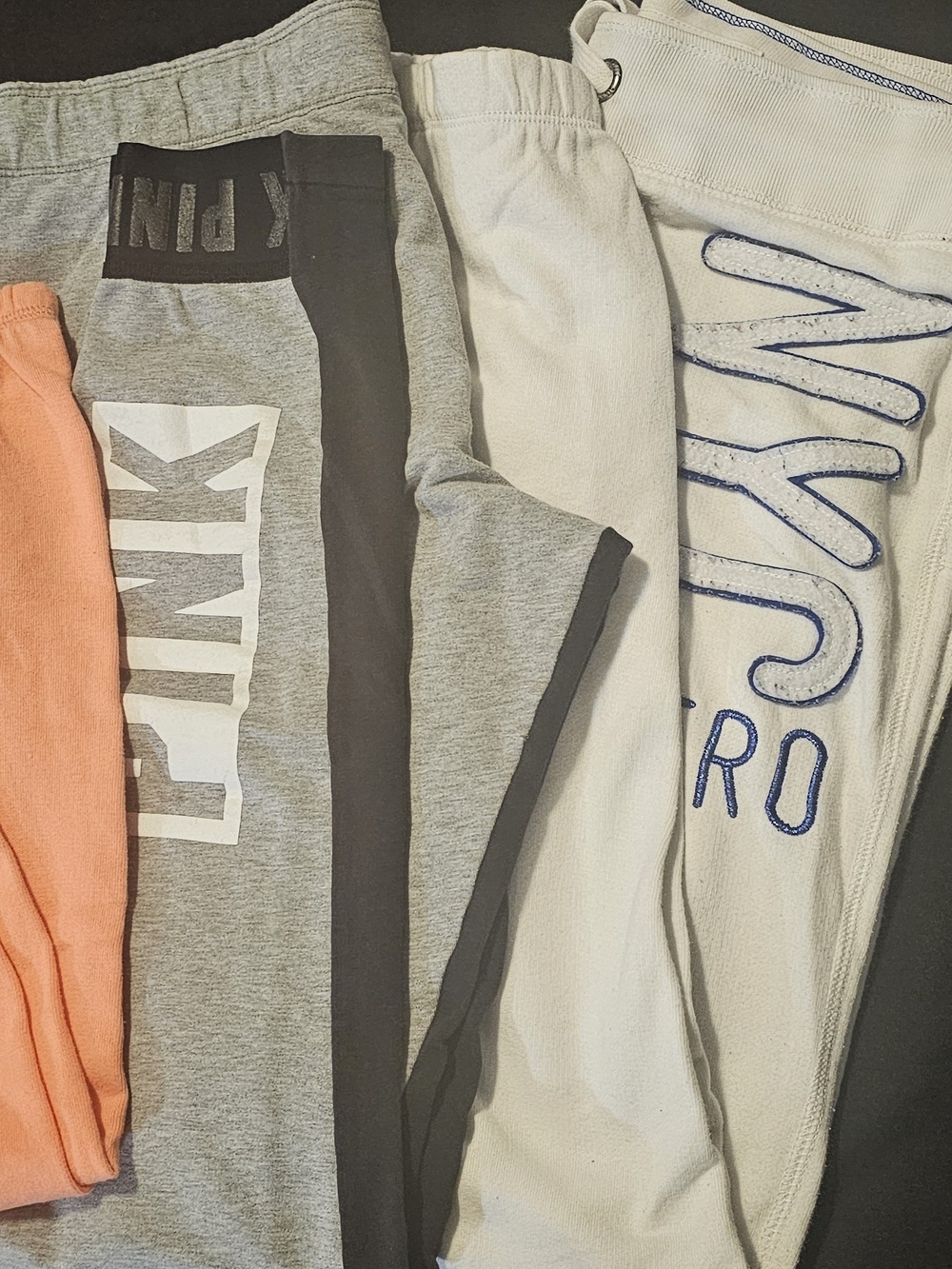 3 Pairs Of Lounge Pants Pink, Aero And Steve Madden